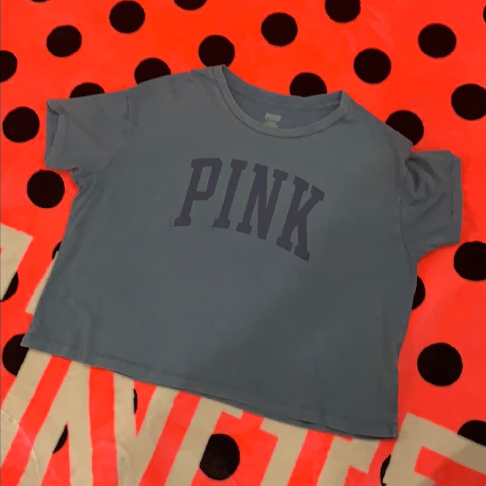Pink crop top
